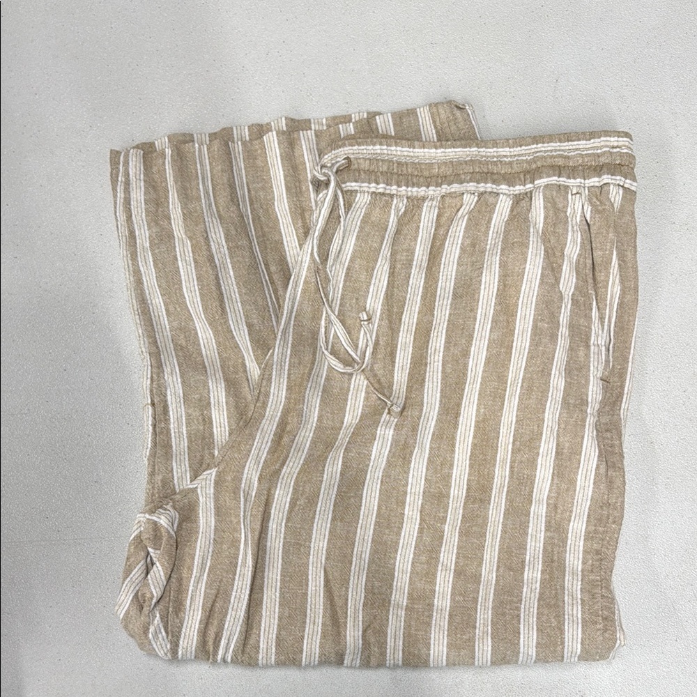 Banana republic wide leg crop XL